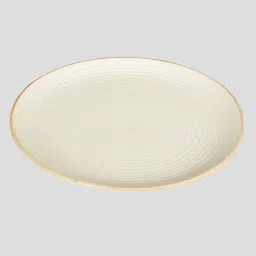 miah decor Elora 12 Pcs White Stoneware Dinnerware Set image 4