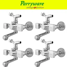 parryware Ritz Wall Mixer with Crutch For hand Shower Provision set of 4 pic 243 Wall Mixer with hand Shower Provision Wall Mixer Faucet-picture-20