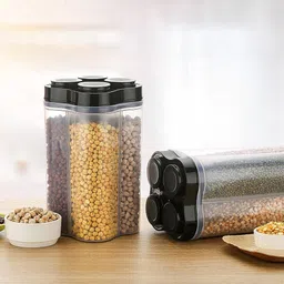 rumihub Plastic Cereal Dispenser - 2500 ml image 2