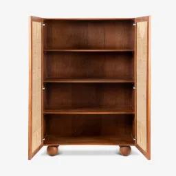 orange tree Abacus Solid Wood Wardrobe In Kaira Finish image 5