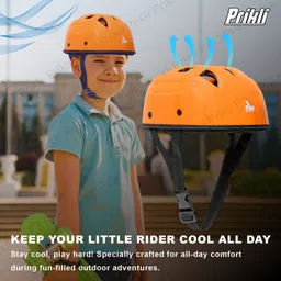 prikli safety Set for Cycling ,Skateboard ,Skating Scooter Age 7to15 Year 14Cycling Kit Skating Kit image 2