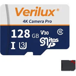 pericat 128GB Memory Card Universal Micro SD Card for Devices Ultra 128 GB MicroSD Card UHS Class 1 100 MB/s Memory Card Compatible with Computer image 1