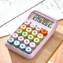 syga 12-Digit Dopamine Calculator – Trendy Keyboard Style for Students & Office Basic Calculator-picture-23