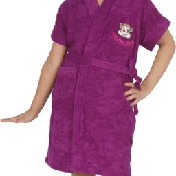 feelblue Purple Medium Bath Robe-picture-11