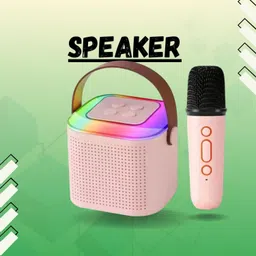 Radhe 10W Bluetooth Speaker Wireless Karaoke Mic Speaker with RGB Light speakersZX119 10 W Bluetooth Party Speaker-image-89