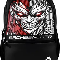 the gangster Medium 28 L Laptop Backpack Devil Edition Backbencher Bag (faux Leather) With 2 Hidden Pockets-picture-19