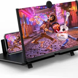 Gribbtor 12 inch most selling 3 times 3D magnifier fresnel mirror HD Screen Expander Phone image 1