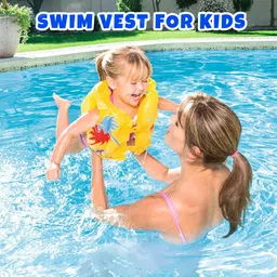 fiddlerz Inflatable Swim Vest for Kids Swimming Jacket for Pool Beach Water Park Inflatable Swimming Vests image 5
