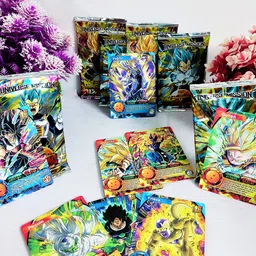 thrifx Premium High Attributes Mega DragonBall Cards |300 Pcs Goku Cards Anime Pack-picture-24