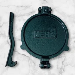 aryan Durable & Heavy Duty Multi-Purpose Daily Use in Kitchen 8.5'' Cast Iron Press Roti and Khakra Maker image 3