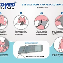 NISCOMED Blood Pressure Monitor Machine Fully Automatic Digital Bp Monitor image 3