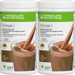 damaulik Herbalife Nutrition Weight Loss Combo | Formula 1 CHOCOLATE Shake 1000g CHOCOLATE FLAVOUR Powder image 2