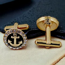 Lucky Jewellery Alloy Cufflink Set image 2