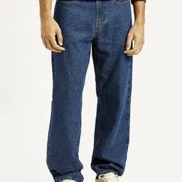 levi's 568 Men Straight Fit Mid Rise Blue Jeans-picture-38