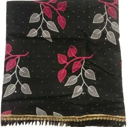 rare culture Pure Cotton Printed Yellow Women Dupatta-picture-23