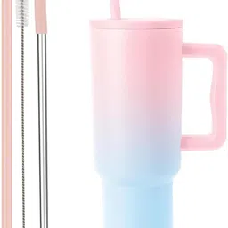 eslora 1200ML Tumbler with Handle and Straw Lid Double Insulated Cup Reusable Stainless Steel Tumbler-picture-12