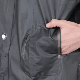 dollar Colorblock Men Raincoat image 4