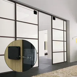 PocketShop Multifunctional Automatic Door Closer, Automatically Self Closing Door Smart Door Lock image 2