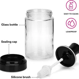 pratyang Oil & Vinegar Set Glass, Plastic-picture-14