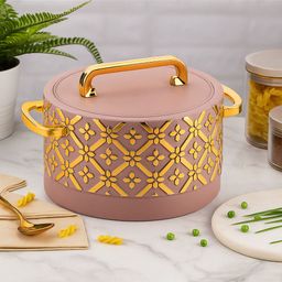 flipkart smartbuy Premium Hot Pot Double Wall Insulated Inner Steel & Outer Elegant Design Serve Casserole-picture-37