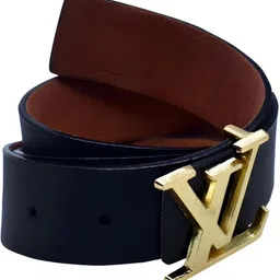 veldth Men Black Genuine Leather Belt image 4