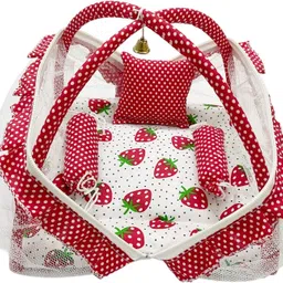 kamal child care Laddu Gopal Bed 0 to 6 No. Laddu Gopal Ji Jhula, Singhasan, Thakur ji Bed Dress-picture-27