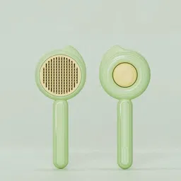 tail & collar club Self Cleaning Dog Comb & Cat Comb - Pet Hair Remover + Bath Brush Slicker Brushes for Dog & Cat-picture-14