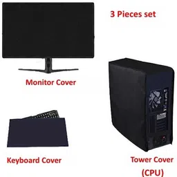 GUTSAV SALES COMPUTER COVER 3 SET 24 INCH for 24 inch MONITER, KEYBOARD, CPU, TV - DESKTOP COVER FULL SET 24 INCH image 5