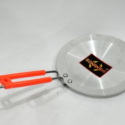 sonanshi Aluminium Chapati/Roti Tawa 8.5 Inches Diameter Tawa 21.58 cm diameter-picture-44