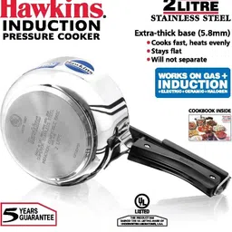 hawkins (HSS20) 2 L Induction Bottom Pressure Cooker image 2