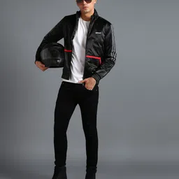 ducati Men Solid Casual Jacket image 2