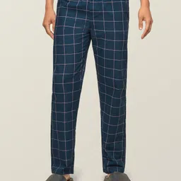 xyxx Checkmate Intellieaze Combed Cotton Checks Men Pyjama image 4