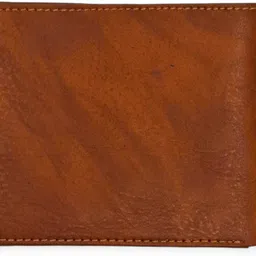 rotate Men Casual Tan Artificial Leather Wallet image 2