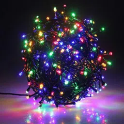 the purple tree Multicolour 45 Meter 8 Mode Plug-In LED String Light-picture-30