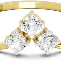 Sparkles Certified Lab Grown Diamond 14kt Yellow Gold ring-picture-15