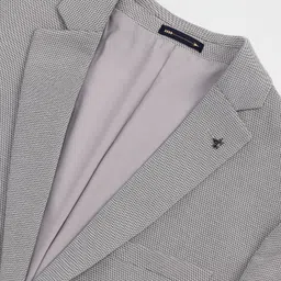 arrow Men Self Design Single Breasted Formal Blazer image 2