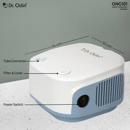 Dr. Odin ONG101 Piston Compressor Nebulizer Complete Kit with Child and Adult Mask Nebulizer image 4