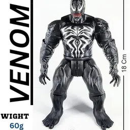 bsn Powerful Black Symbiote Action Figure Toy image 4