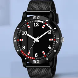 marclex Stylish Branded Black Color New Model Analogue Attractive Silicone Strap Analog Watch - For Men Arkansas Bahamas Black Color Watch for Men Watches Men's Watch Boys Watch image 4