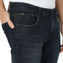 spykar Men Slim Mid Rise Blue Jeans image 3