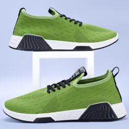 RapidBox Men Textured Mesh Sneakers-picture-13
