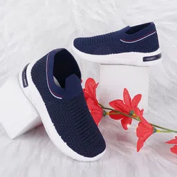 BAESD Kids Textured Lightweight Slip-On Sneakers-picture-24