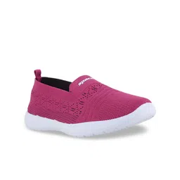 Sparx Women Magenta Woven Design Slip-On Sneakers-picture-35
