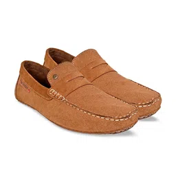 HX London Men Lightweight Suede Loafers-picture-36