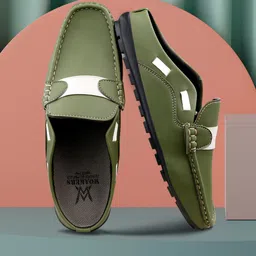 Woakers Men Waterproof Lining Comfort Insole Mules image 1