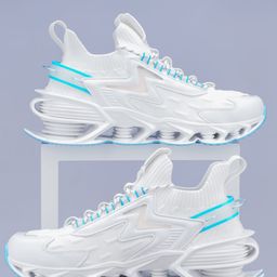 Atom Men Textured Mesh Sneakers-picture-34