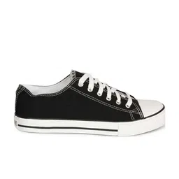MOZAFIA Men Round Toe Canvas Sneakers image 3