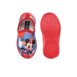 toothless Boys Mickey Mouse Printed Slip-On Sneakers image 3