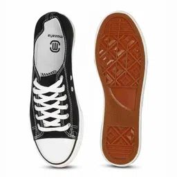 MOZAFIA Men Round Toe Canvas Sneakers image 4