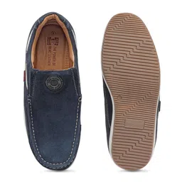 Red Chief Men Navy Blue Slip-On Sneakers image 5